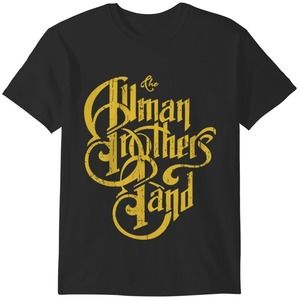 The Allman Brothers Band Logo Tshirt  The Allman Brothers Band Shirt